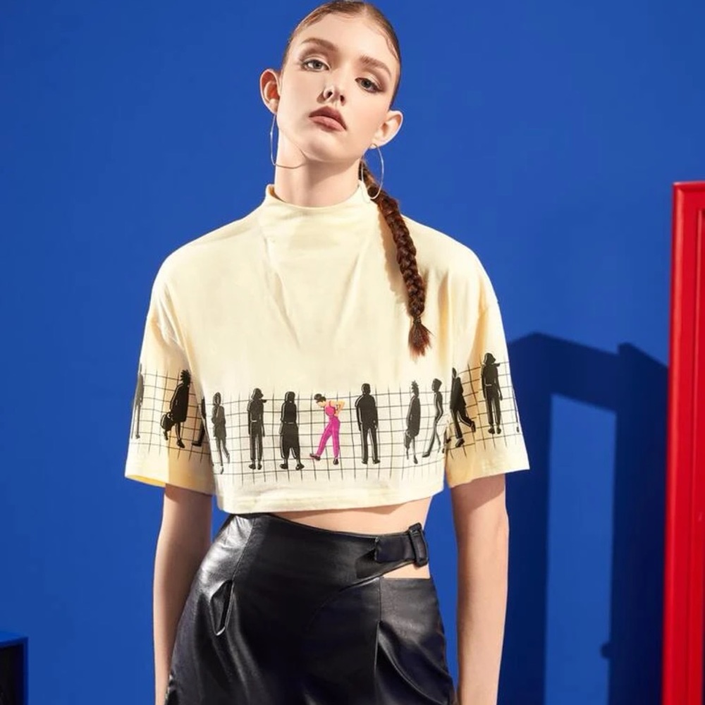 Graphic top